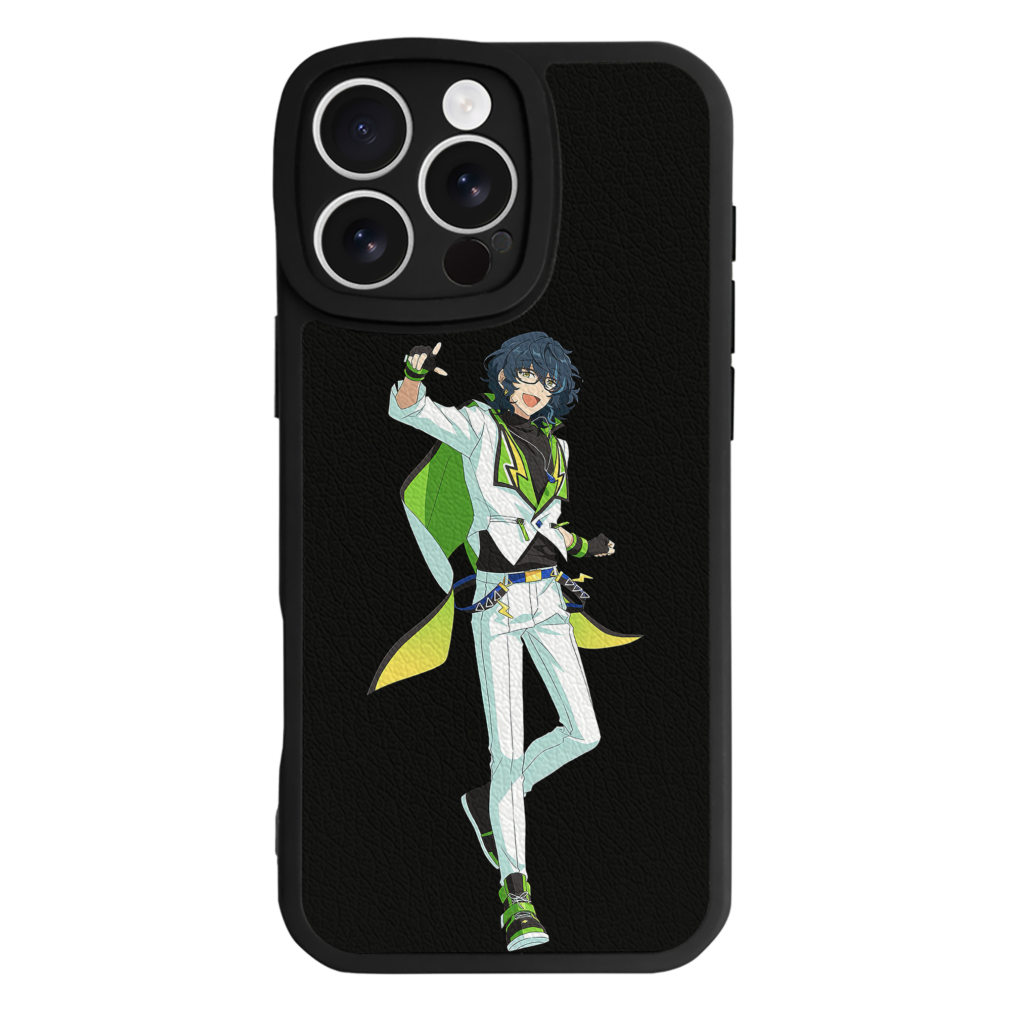 （画像用） あんさんぶるスターズ! Ensemble Stars 【iPhone 16シリーズ対応】シリコンスマホケース（レザー調） 材質：シリコン